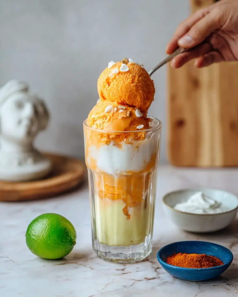 Chili Lime Mango Sorbet Recipe