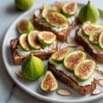 Spiced Chai Latte Cakes with Figs and Toasted Almonds Recipe