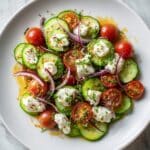 Cucumber Mozzarella Salad Recipe