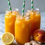 Ginger Peach Lemonade Recipe