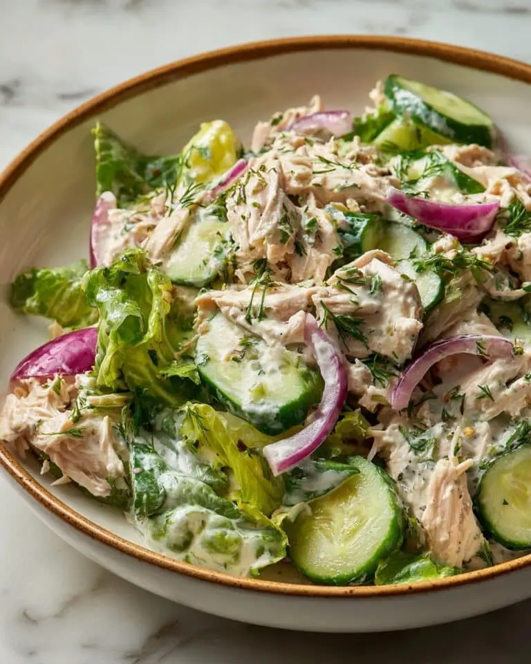 Fresh and Flavorful Tzatziki Chicken Salad Recipe