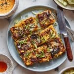 Korean Kimchi Pancakes with Gochujang Dip Recipe