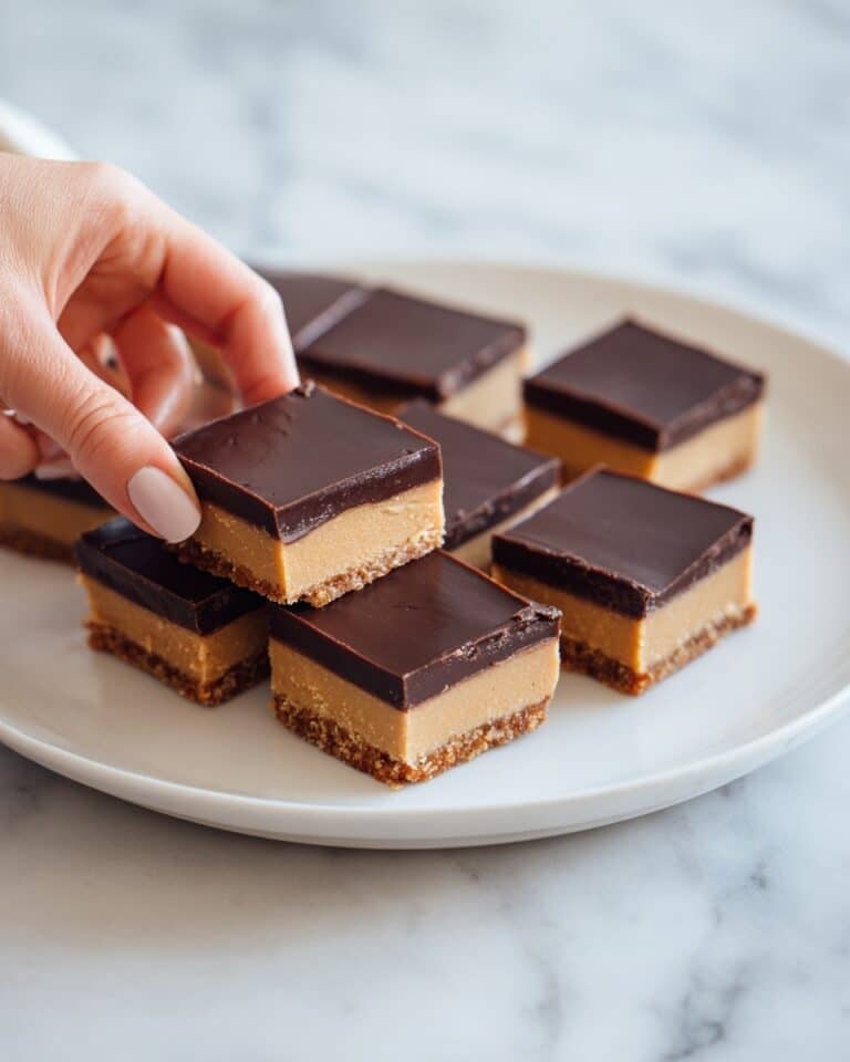 No-Bake Chocolate Peanut Butter Bars Recipe