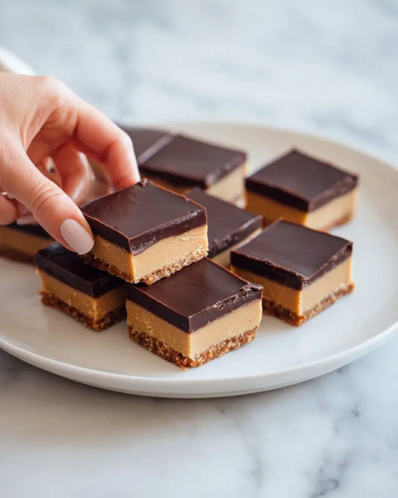 No-Bake Chocolate Peanut Butter Bars Recipe