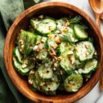 Cucumber Crunch Salad with Cashews and Tangy Dill Vinaigrette Recipe