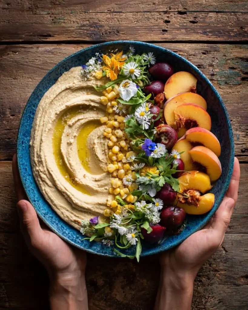 Farmers Market Hummus Recipe