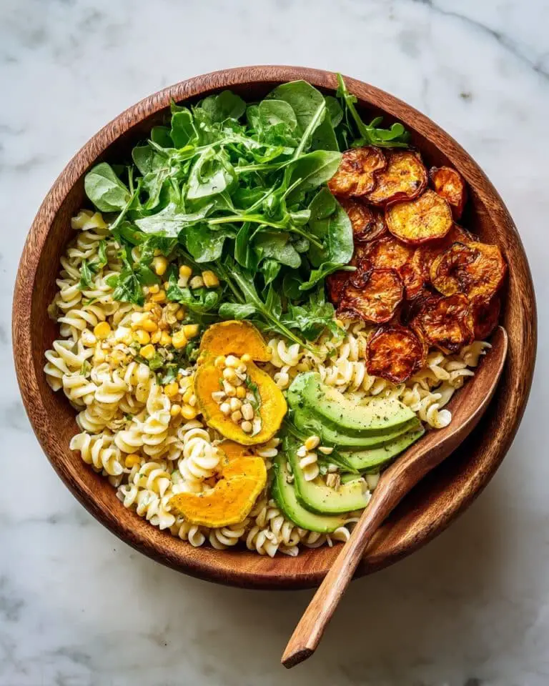 Goat Cheese, Roasted Beet, and Basil Pasta Salad Recipe