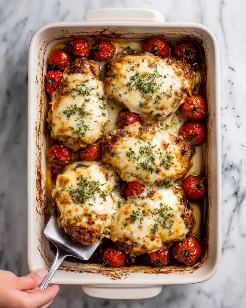 Mozzarella-Topped Chicken Recipe for a Juicy, Cheesy Dinner Recipe