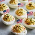 Patriotic Deviled Eggs Recipe