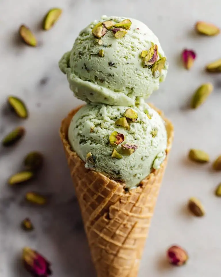 No-Churn Pistachio Ice Cream Recipe