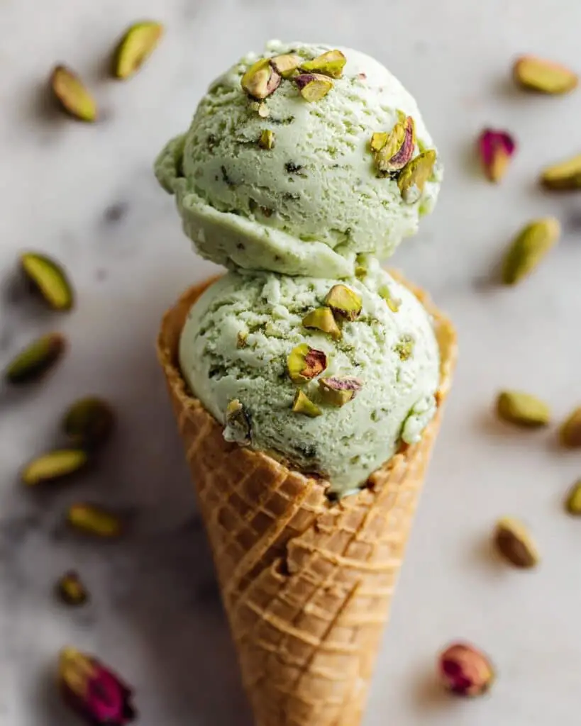 No-Churn Pistachio Ice Cream Recipe