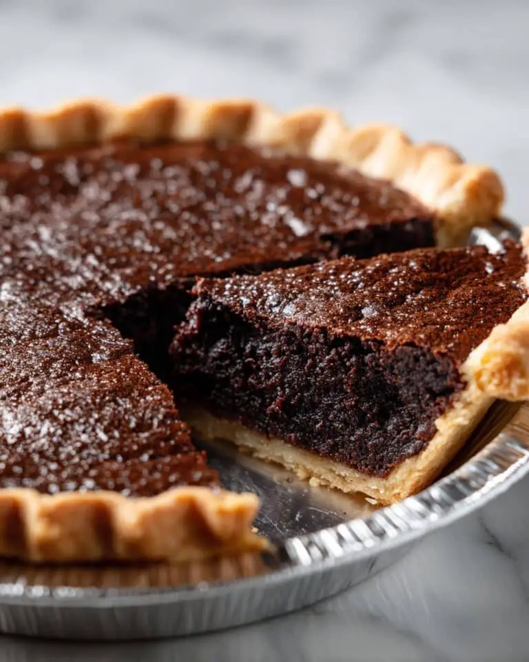 5-Ingredient Fudgy Brownie Pie Recipe