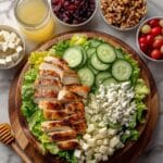 Grilled Chicken Salad with Fresh Vegetables and Avocado Recipe