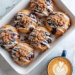 Wild Blueberry Coffee Cake Danishes Recipe