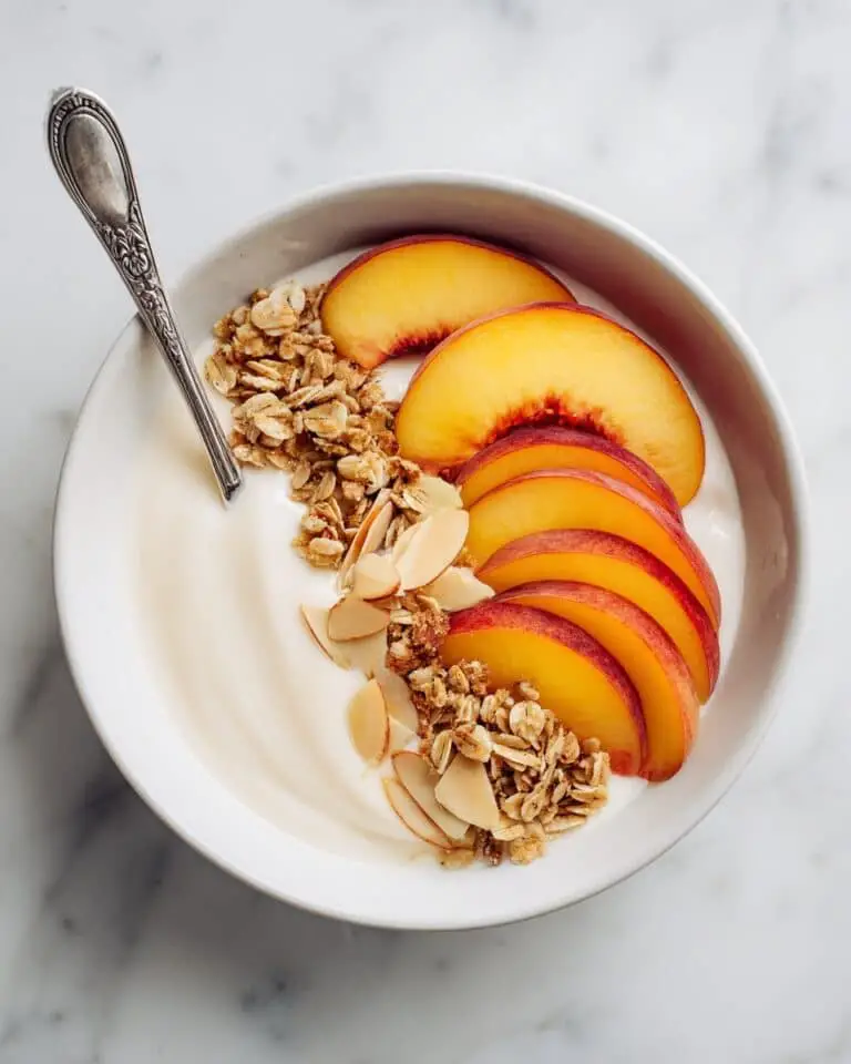 Peach Pie Smoothie Bowl Recipe