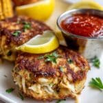 Baked Crab Cakes with Old Bay and Lemon Recipe