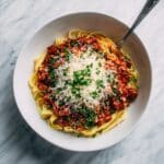 Calabrian Fish Ragu with Linguine and Crispy Sourdough Recipe