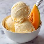 Cantaloupe Sea Salt Ice Cream Recipe