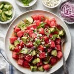 Watermelon Salad with Feta & Mint Recipe