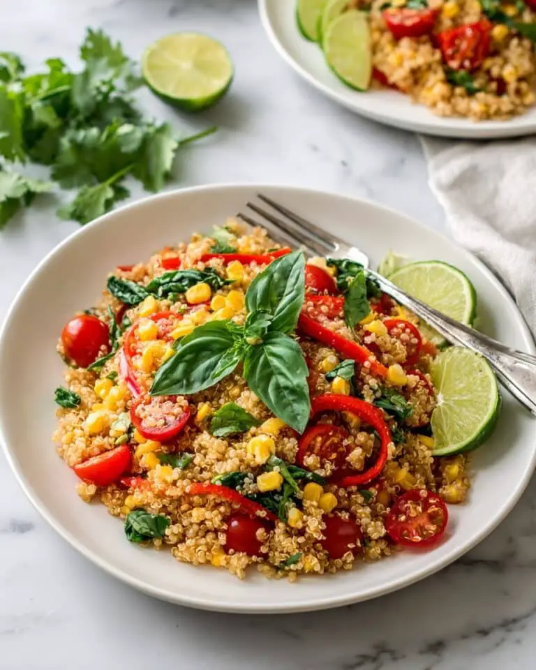 Summer Grilled Mexican Street Corn Quinoa Salad Recipe