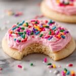 Almond Flour Sugar Cookies with Simple Frosting Recipe