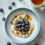 Blueberry & Muesli Cottage Cheese Bowl Recipe