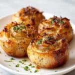 Zesty Chicken and Cheesy Onion Roll-Ups Recipe