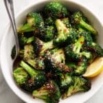 Air Fryer Broccoli with Garlic and Lemon Recipe