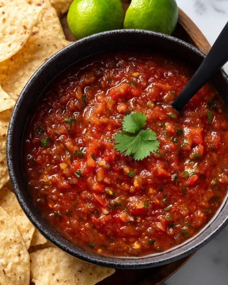Fresh Homemade Salsa Recipe