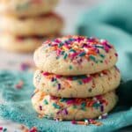 Drop Style Sprinkle Sugar Cookies Recipe