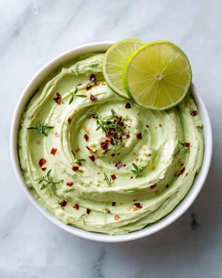 Creamy Avocado Guacamole Dip Recipe